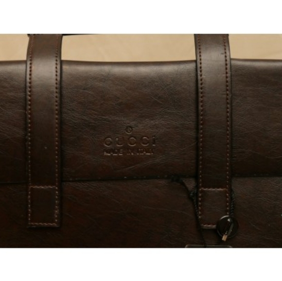 NGucci Leather attache bag brand new  with tags. - Picture 4 of 9